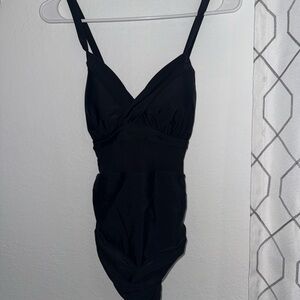 Black Women's One-Piece Shapewear Bodysuit